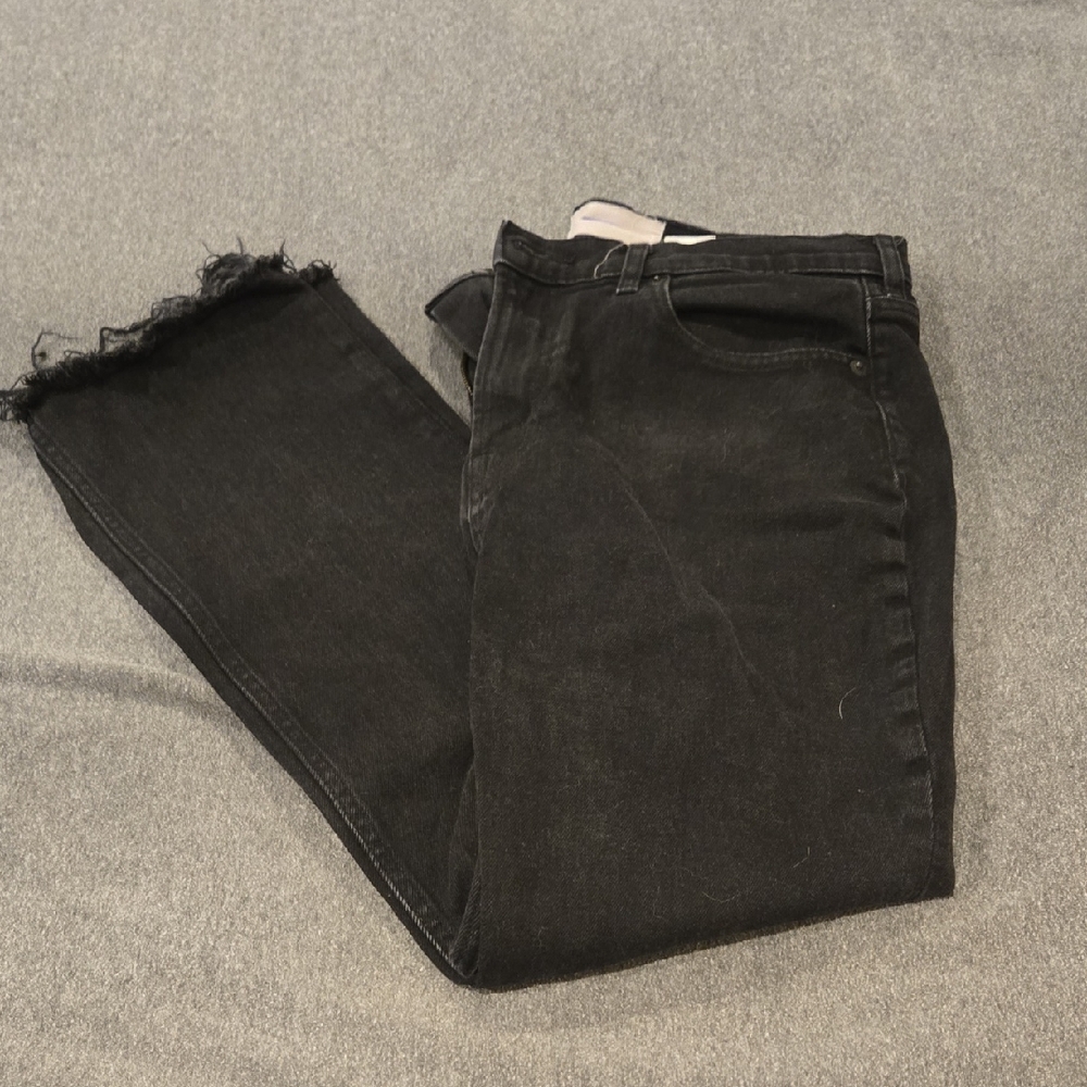 Everlane Black Straight Leg Jeans